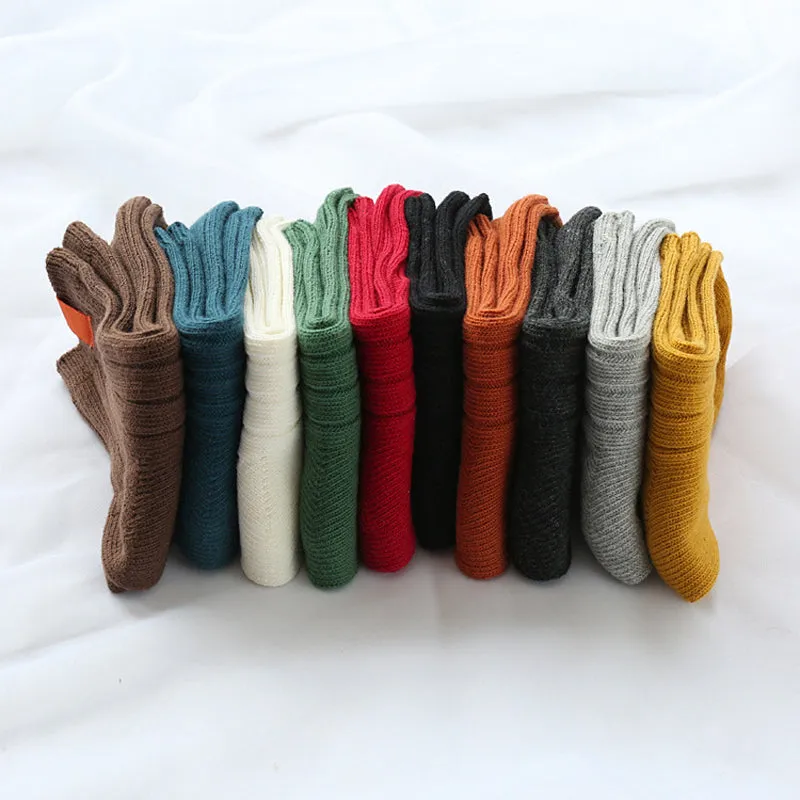 1Pair Warm Women Socks Striped 3D Socks Autumn Winter Style Christmas Winter Socks For Woman Female Funny Sock Calcetines Meias