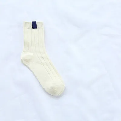 1Pair Warm Women Socks Striped 3D Socks Autumn Winter Style Christmas Winter Socks For Woman Female Funny Sock Calcetines Meias