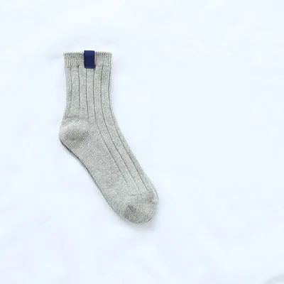 1Pair Warm Women Socks Striped 3D Socks Autumn Winter Style Christmas Winter Socks For Woman Female Funny Sock Calcetines Meias