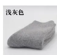 3Pairs Top Quality Winter Rabbit Wool Thickening Warm Socks Women Pure Solid Color Thermal Sock Ultra Thick Female Meias Socks