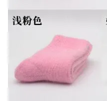 3Pairs Top Quality Winter Rabbit Wool Thickening Warm Socks Women Pure Solid Color Thermal Sock Ultra Thick Female Meias Socks