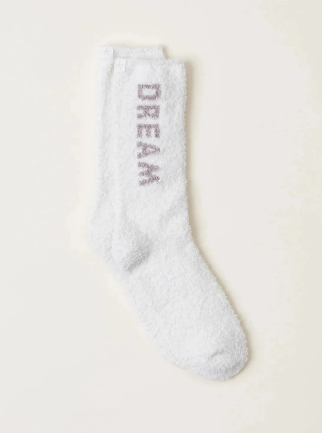 Barefoot Dreams Dream Socks [Cream/Taupe-BDWCC220]