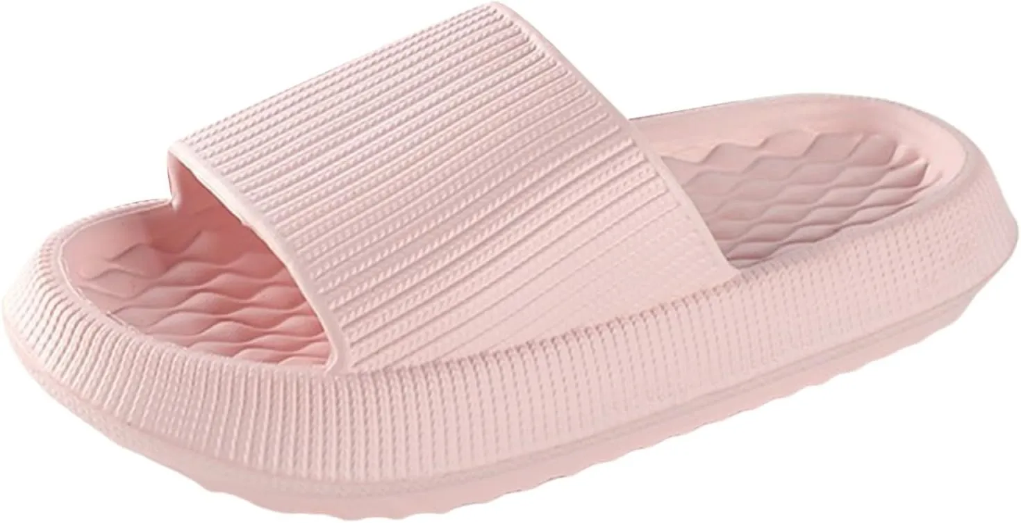 Bathroom Slippers Men Open Toe Shower Shoes Bathroom Sandals Slide Slippers for House Slipper Outdoor