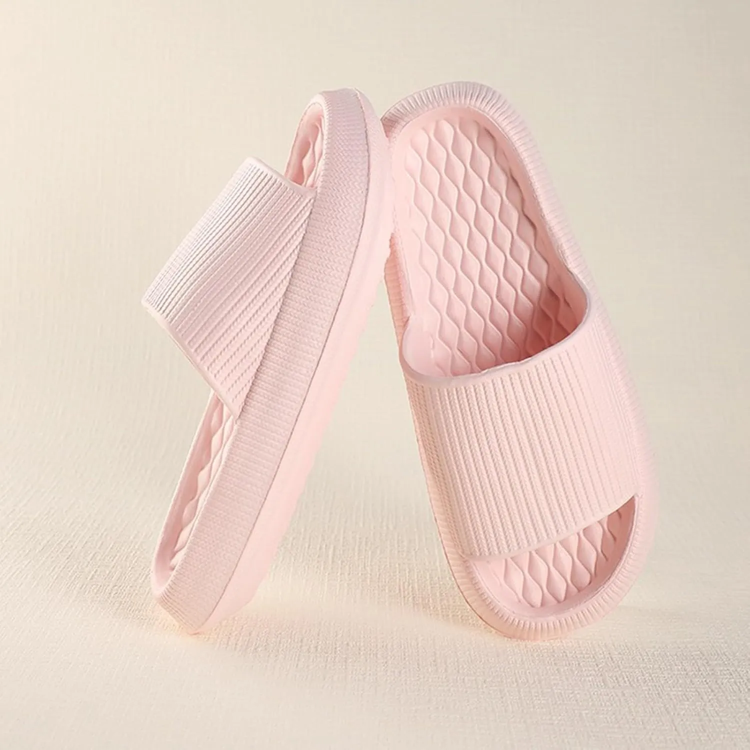 Bathroom Slippers Men Open Toe Shower Shoes Bathroom Sandals Slide Slippers for House Slipper Outdoor