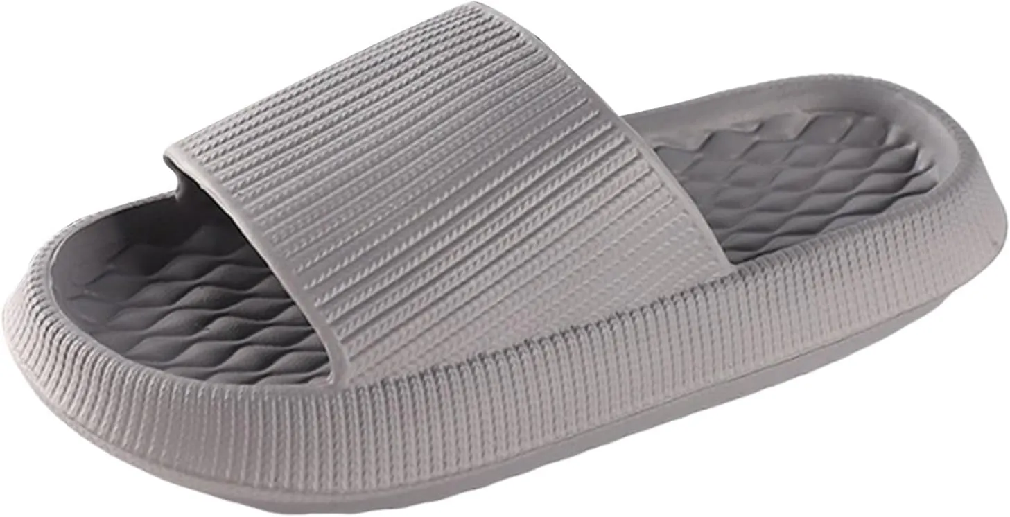 Bathroom Slippers Men Open Toe Shower Shoes Bathroom Sandals Slide Slippers for House Slipper Outdoor