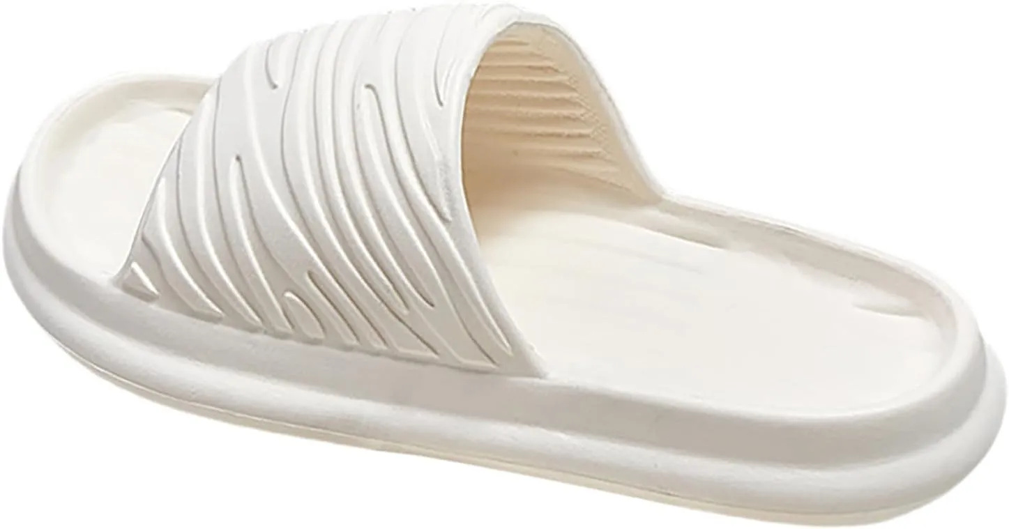 Bathroom Slippers Shower Flip Flops for Men Shower Shoes for Living Room Pool Beach Spa Public Showers