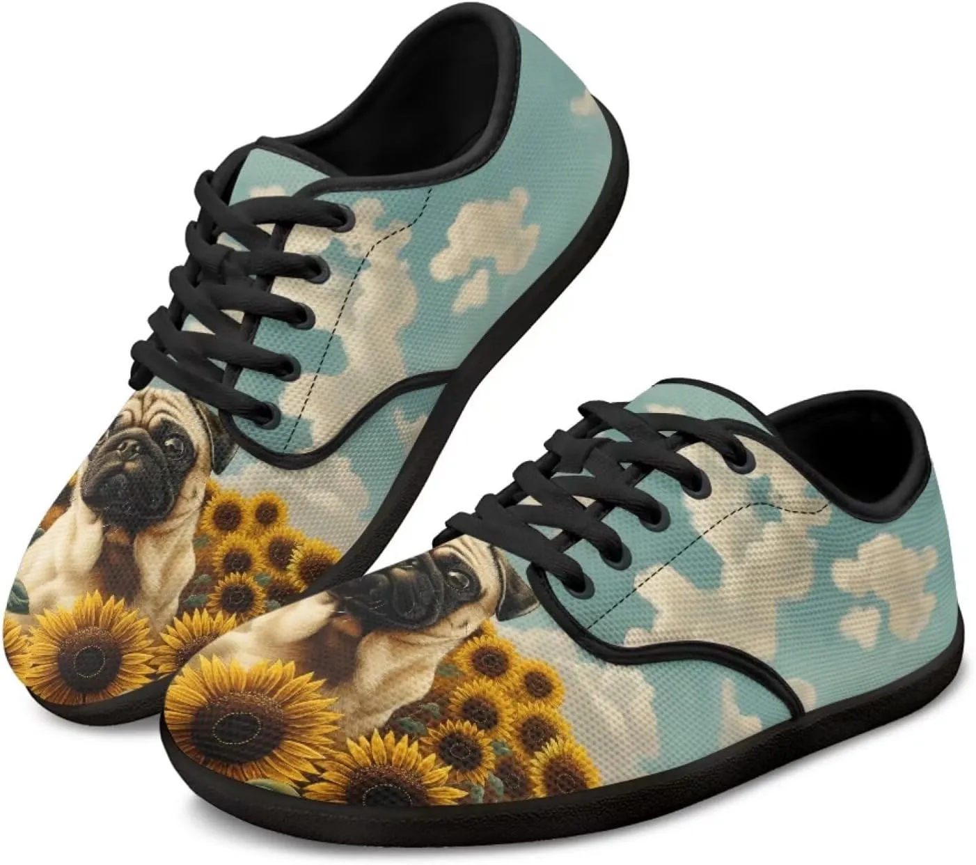 Binienty Lace Up Sneakers for Women Fashion Flats Wide Width Barefoot Zero Drop Shoes Travel Shoe