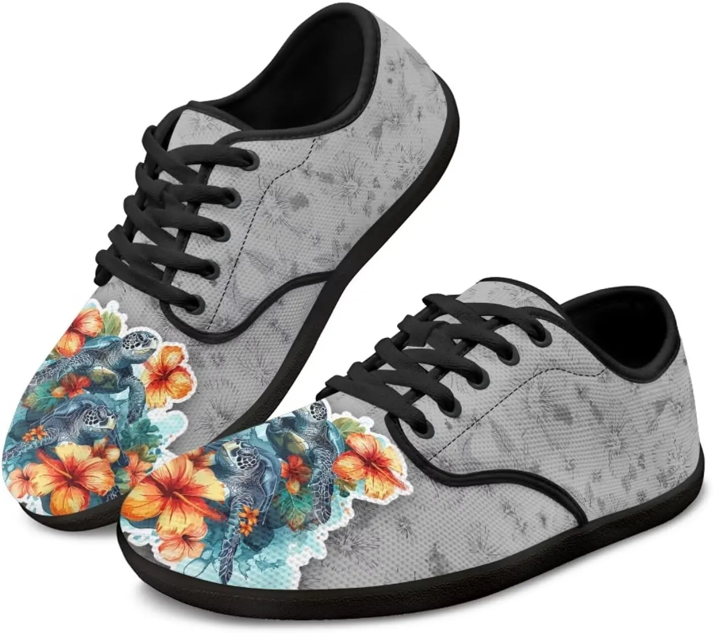 Binienty Womens Barefoot Shoes Fashion Lace Up Walking Sneakers Breathable Low Top Flats for Work Office Daily
