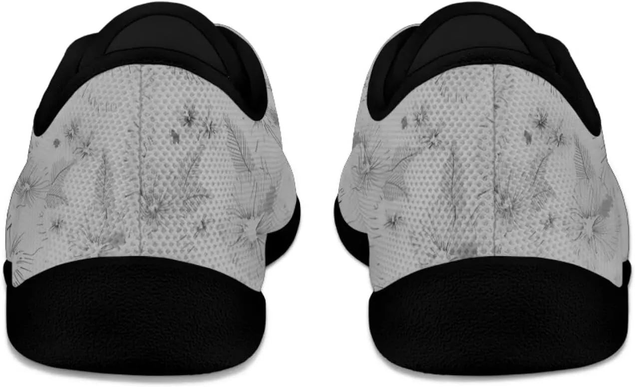 Binienty Womens Barefoot Shoes Fashion Lace Up Walking Sneakers Breathable Low Top Flats for Work Office Daily