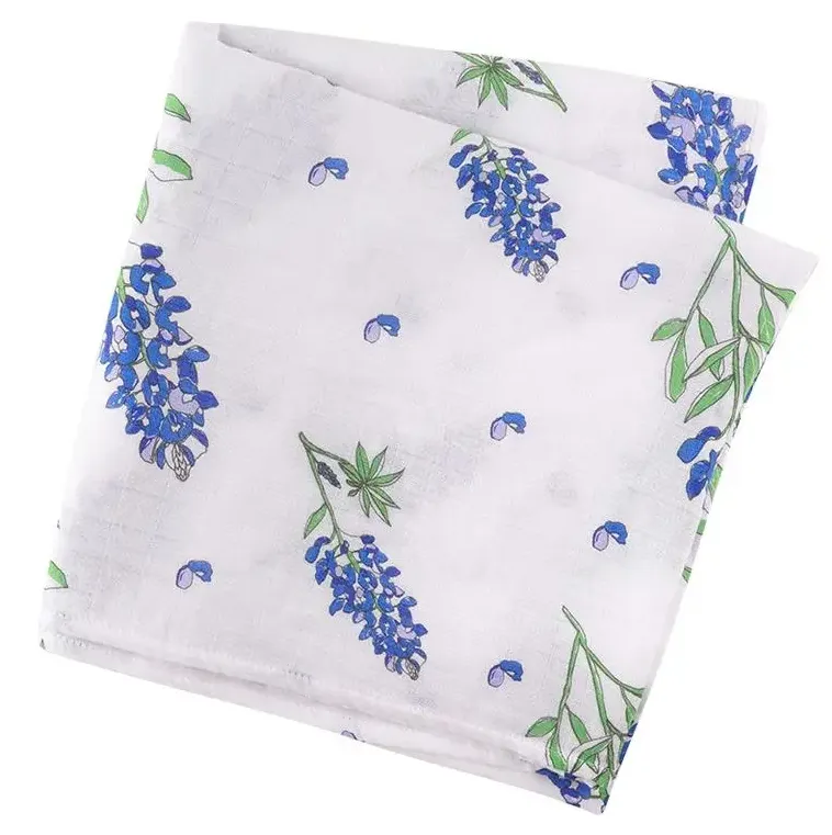 Blue Bonnet Swaddle