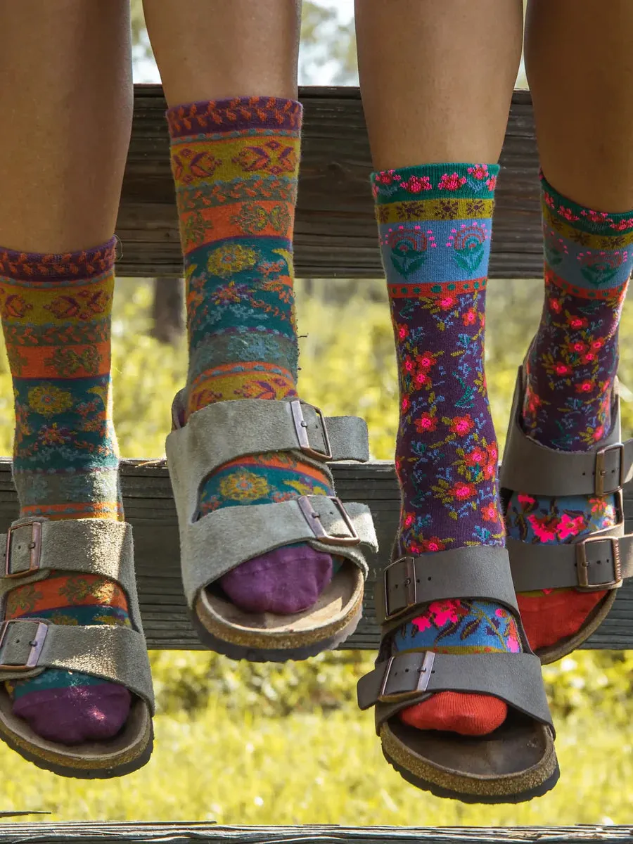 Boxed Boho Socks