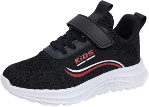 Boys Girls Sneakers Lightweight Breathable Athletic Running Shoes Slip On Walking Sports Shoes Fashion Shoes