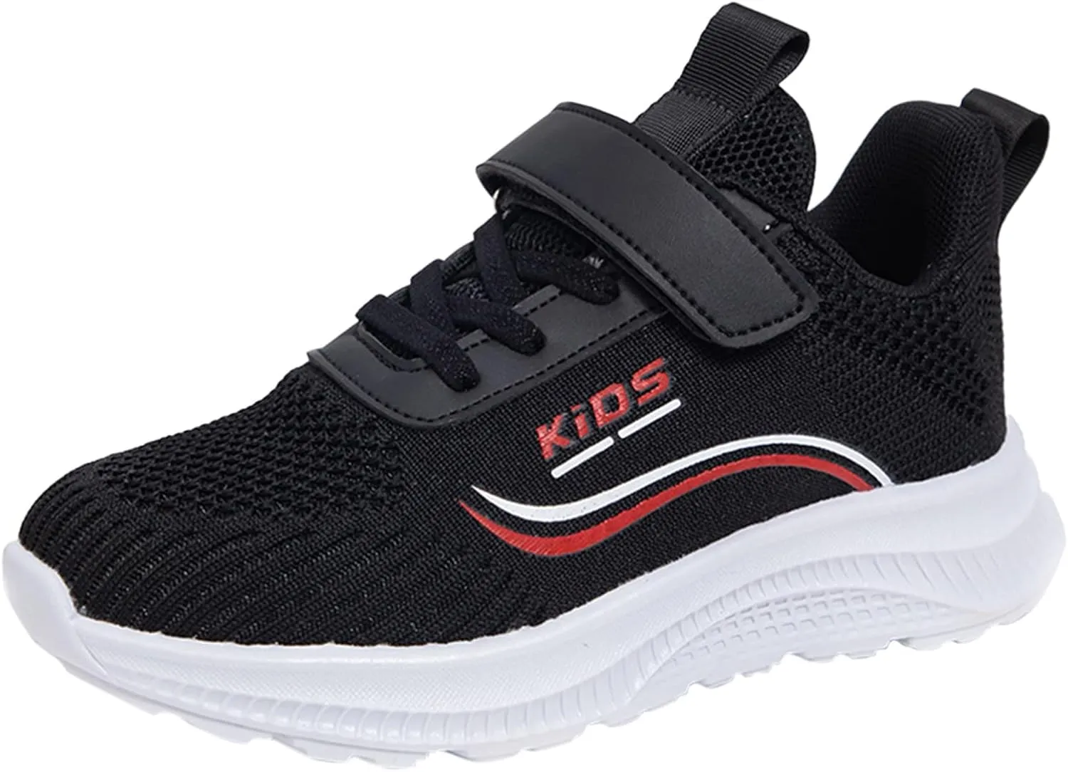 Boys Girls Sneakers Lightweight Breathable Athletic Running Shoes Slip On Walking Sports Shoes Fashion Shoes