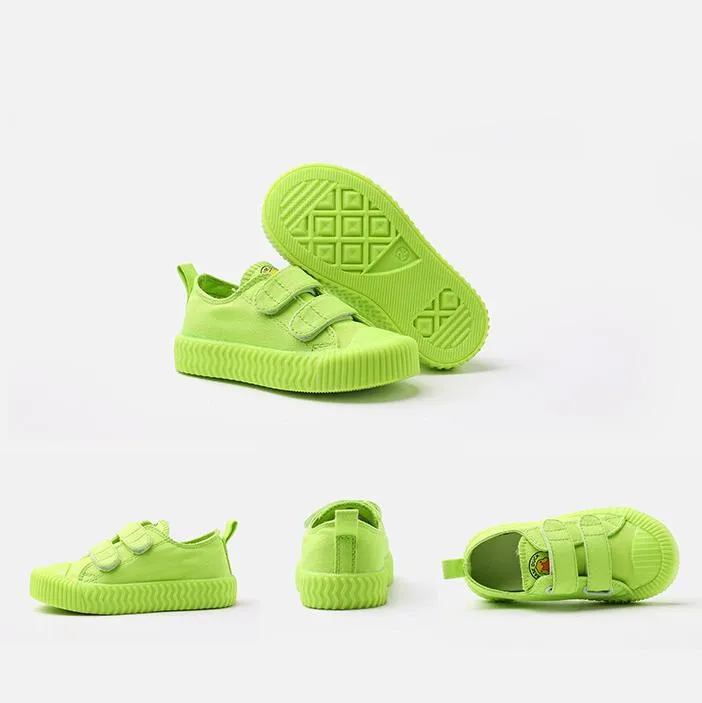 Candy Colors Low Top Kids Canvas Shoes