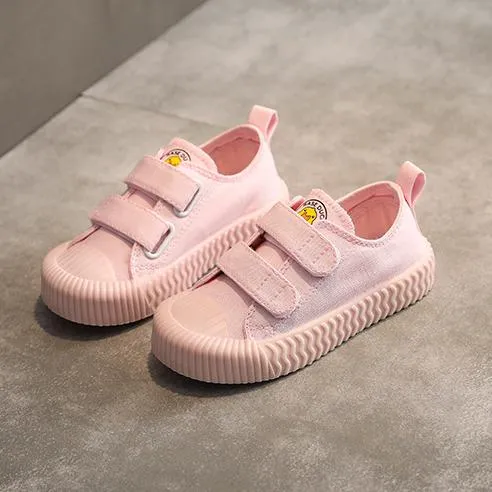 Candy Colors Low Top Kids Canvas Shoes