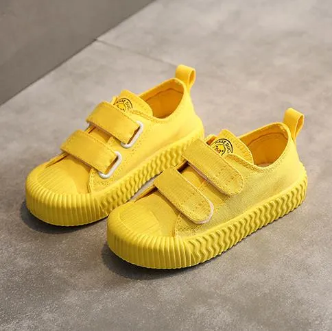 Candy Colors Low Top Kids Canvas Shoes