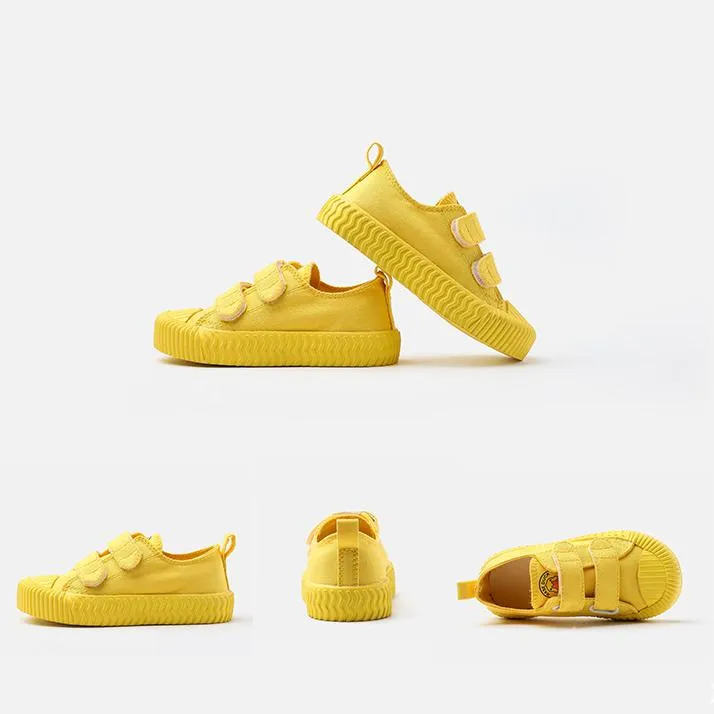 Candy Colors Low Top Kids Canvas Shoes