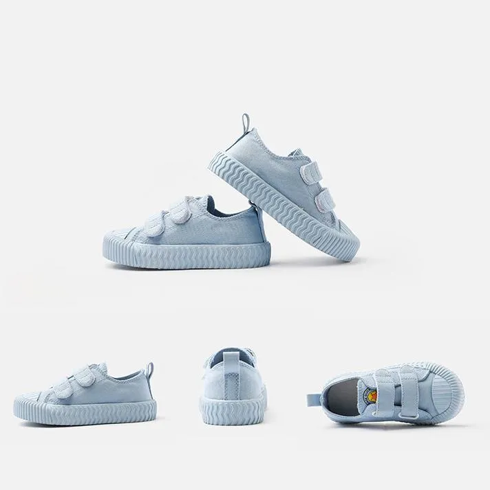Candy Colors Low Top Kids Canvas Shoes