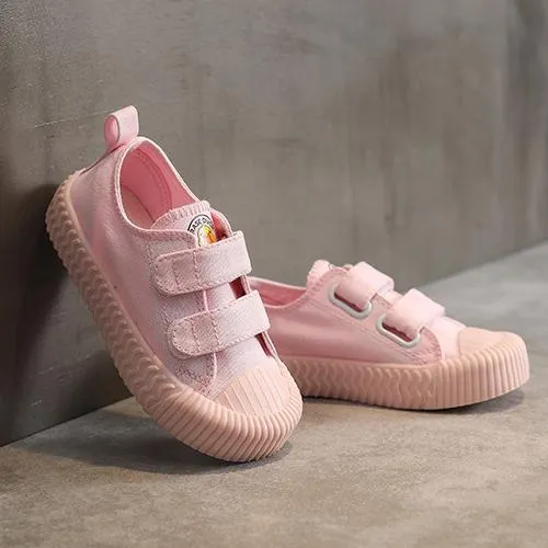 Candy Colors Low Top Kids Canvas Shoes