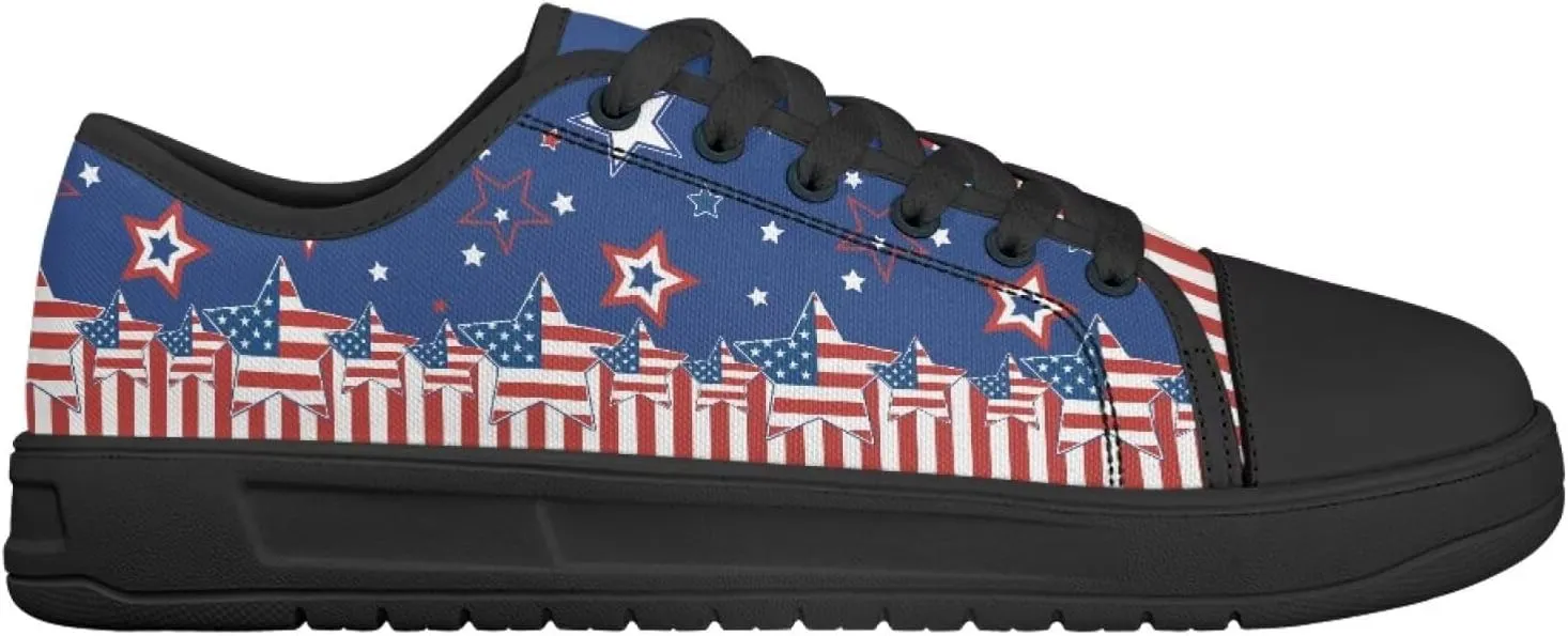 Canvas Shoes for Women Platform Sneakers Slip on Lace-up Walking Flats Outdoor Lightweight Tennis Shoe