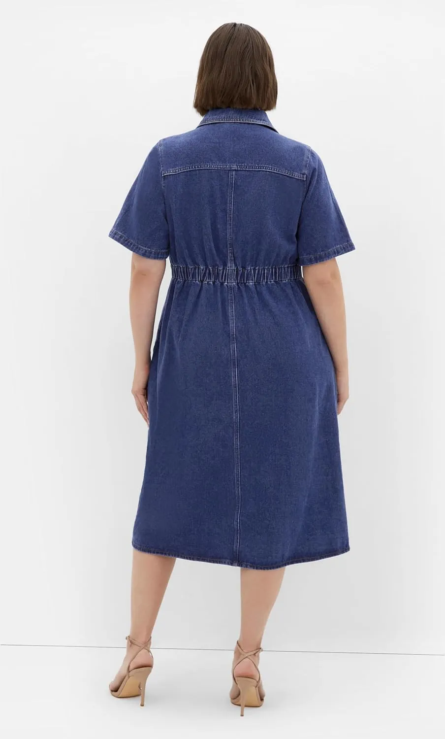 City Chic Women's Plus Size Dress - Jade Denim