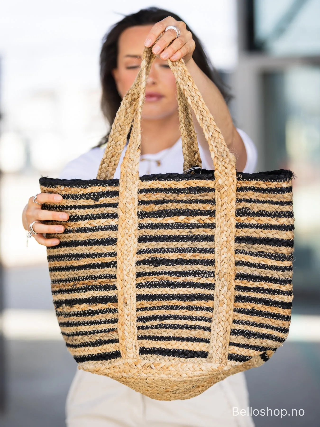 Close to My Heart Shopper bag nature/black i jute