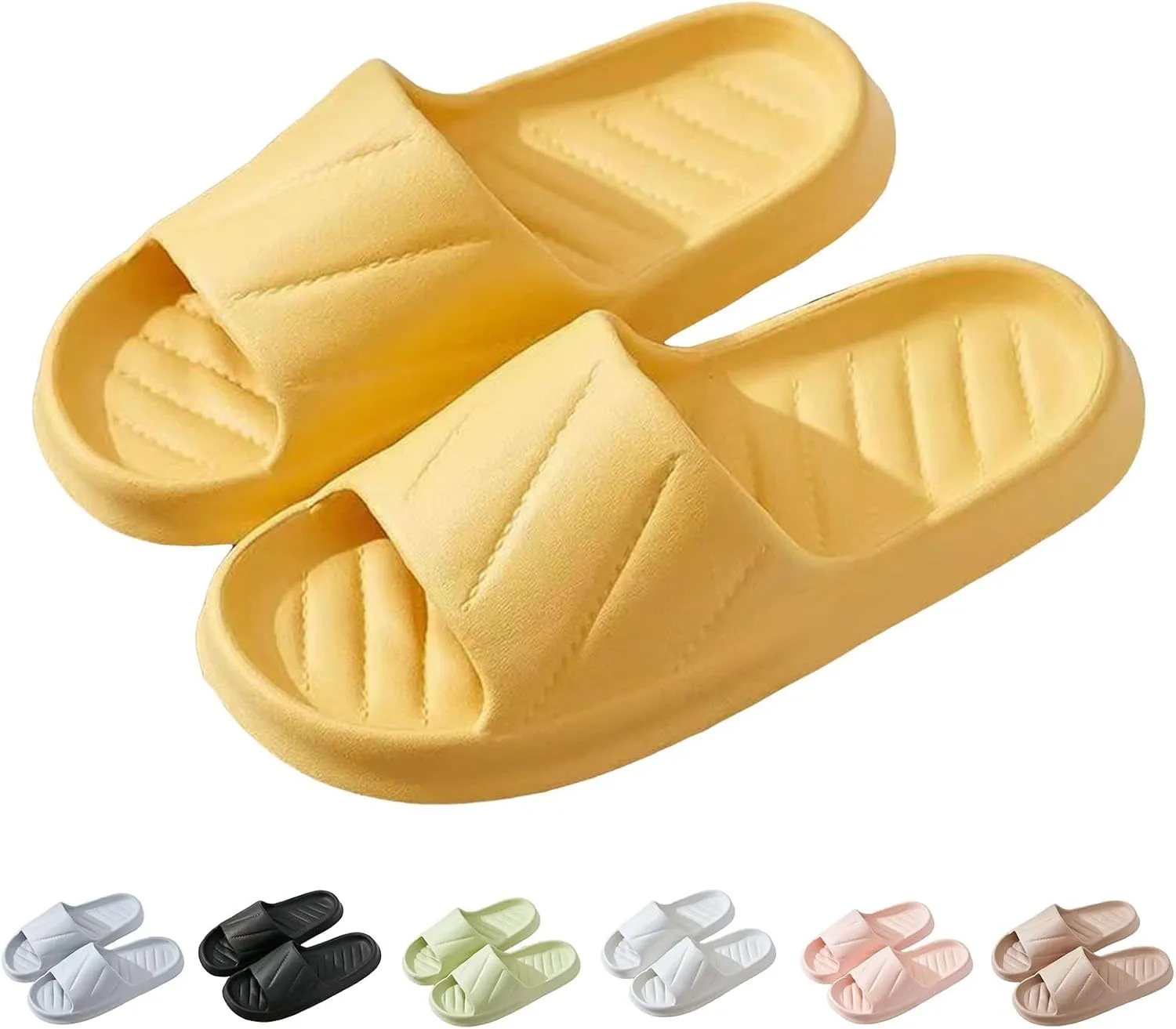 Cloud Slides Shower Shoes Quick Drying Sandals Indoor and Outdoor Cloud Slippers Sandals Indoor House