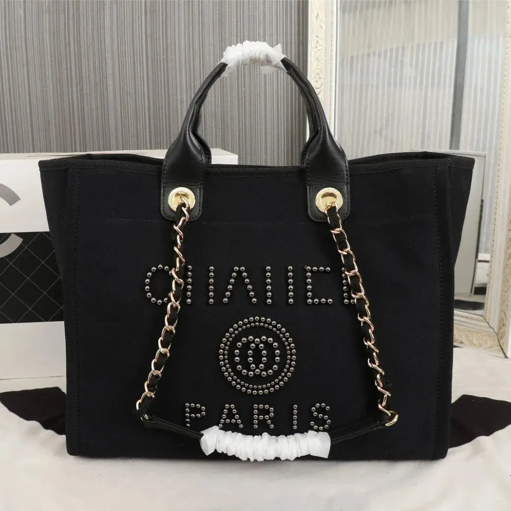 Designer Bags Classic Flower Beach Tote Bag TOP Luxury Large Capacity High Bag Celebrity Party Transparent Beige Black Versatile Fashion Bag