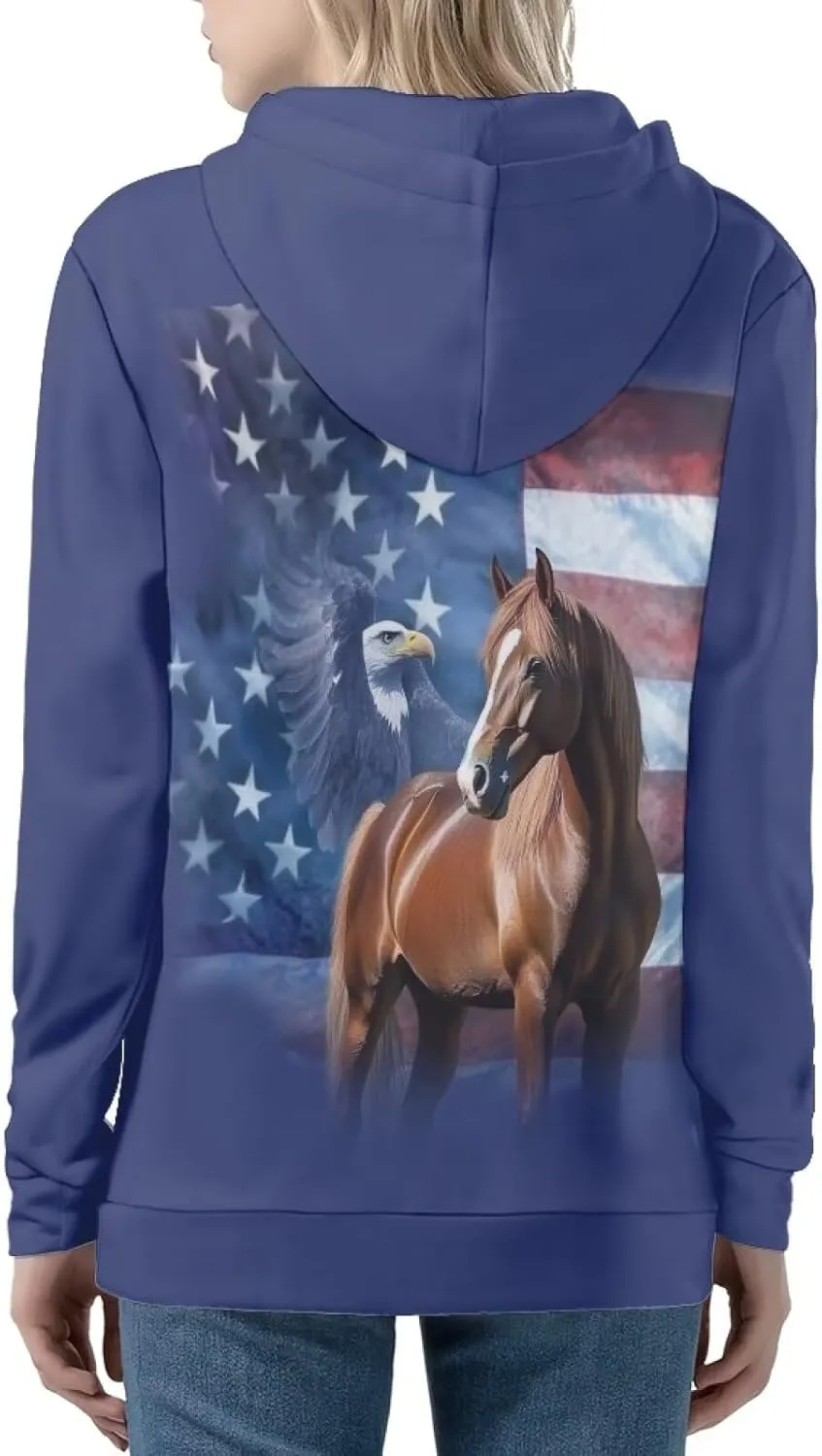 DISNIMO Zip Up Hoodie Women Long Sleeve Drawstring Sweatshirt Jackets Streetwear