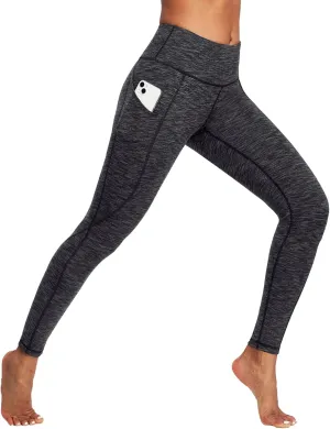 Ewedoos Leggings with Pockets for Women High Waisted Yoga Pants Women Tummy Control Workout Compression Leggings