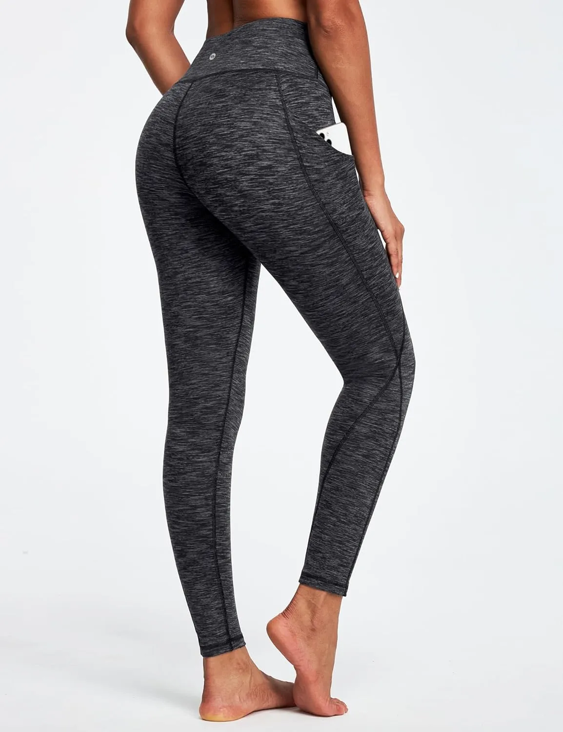 Ewedoos Leggings with Pockets for Women High Waisted Yoga Pants Women Tummy Control Workout Compression Leggings