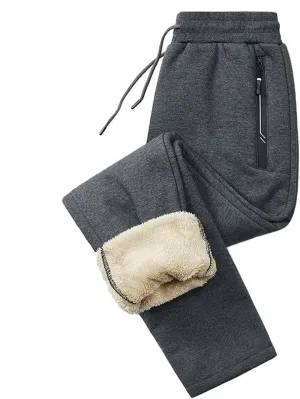 Fleece Leggings for Women Plus Trousers Solid Outdoor Pants Winter Warm Hiking Pants Lined Leggings