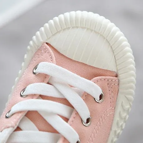 Fruit Color Low Top Kids Canvas Shoes