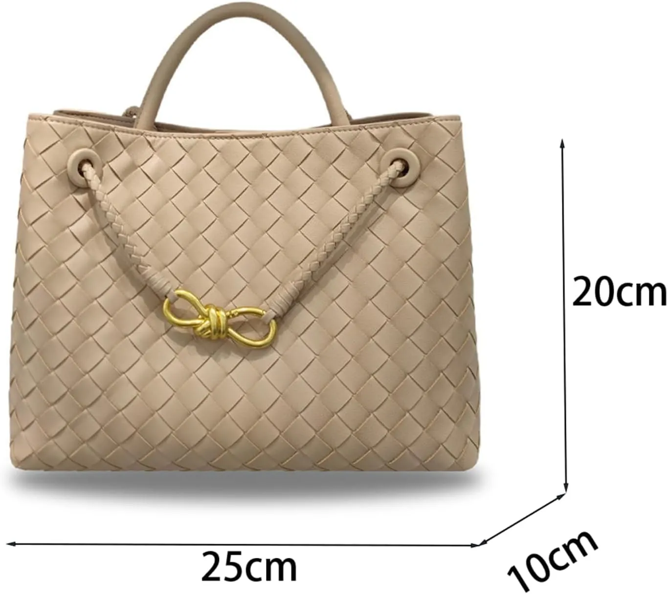 Genuine Leather Woven Bag for Women Small Tote Bag Hobo Bag Crossbody Bags Handmade Woven Purses Gift