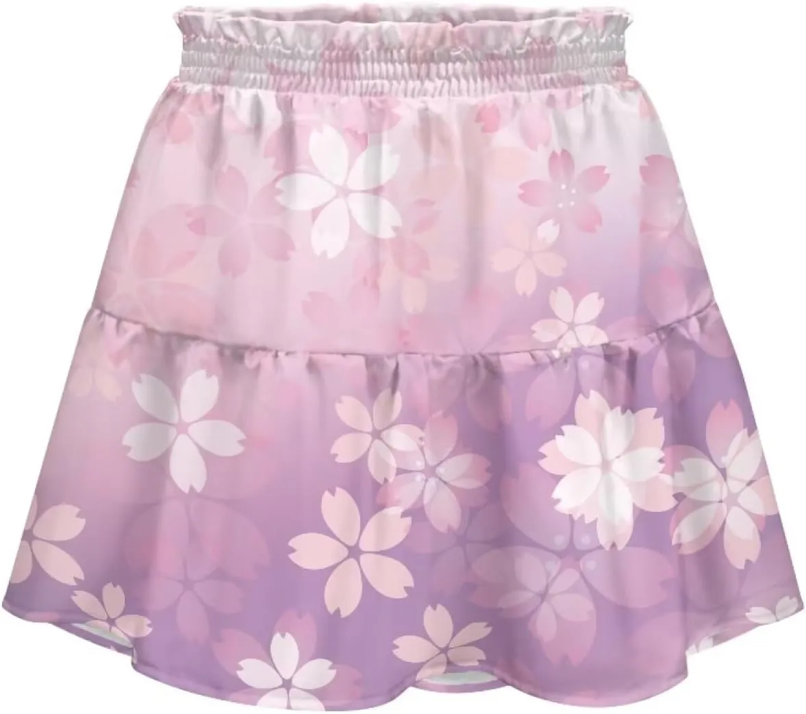 Golf Skirts for Women Tummy Control High Waist Tiered Mini Skirt
