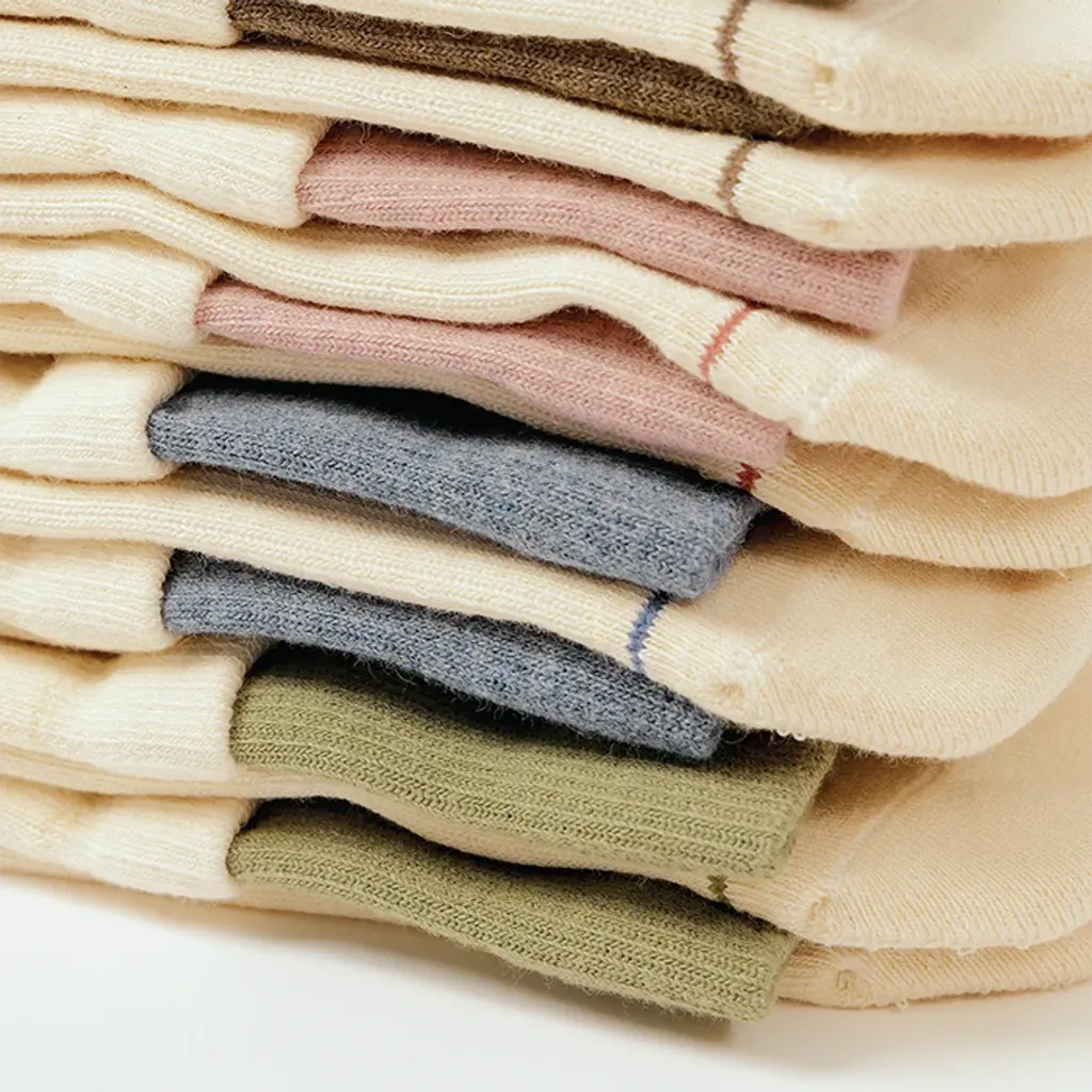 GOODPAIR SOCKS: LAPIS | OW Olive| Double Layer Mid Socks