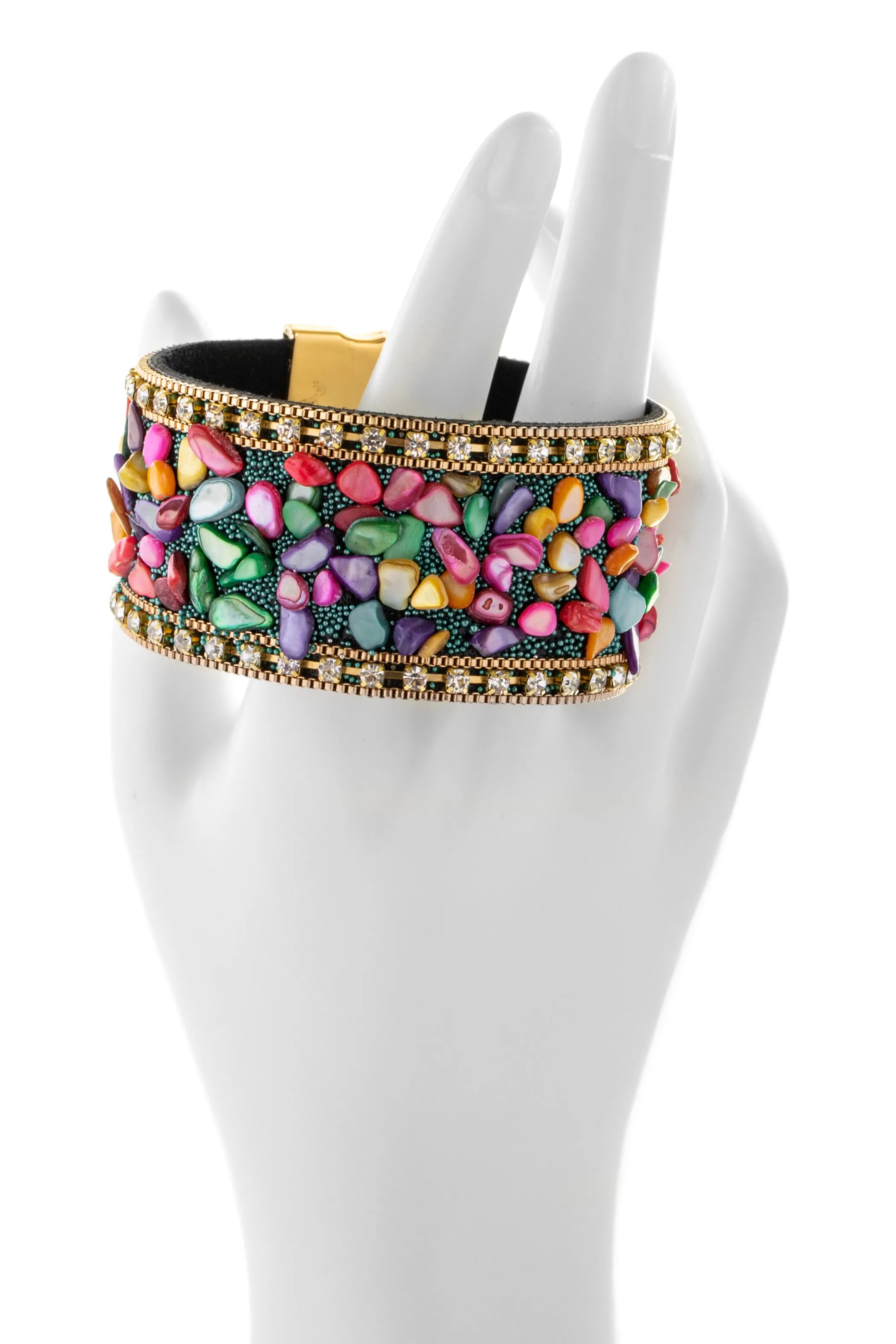 Gravel Beaded Bracelet