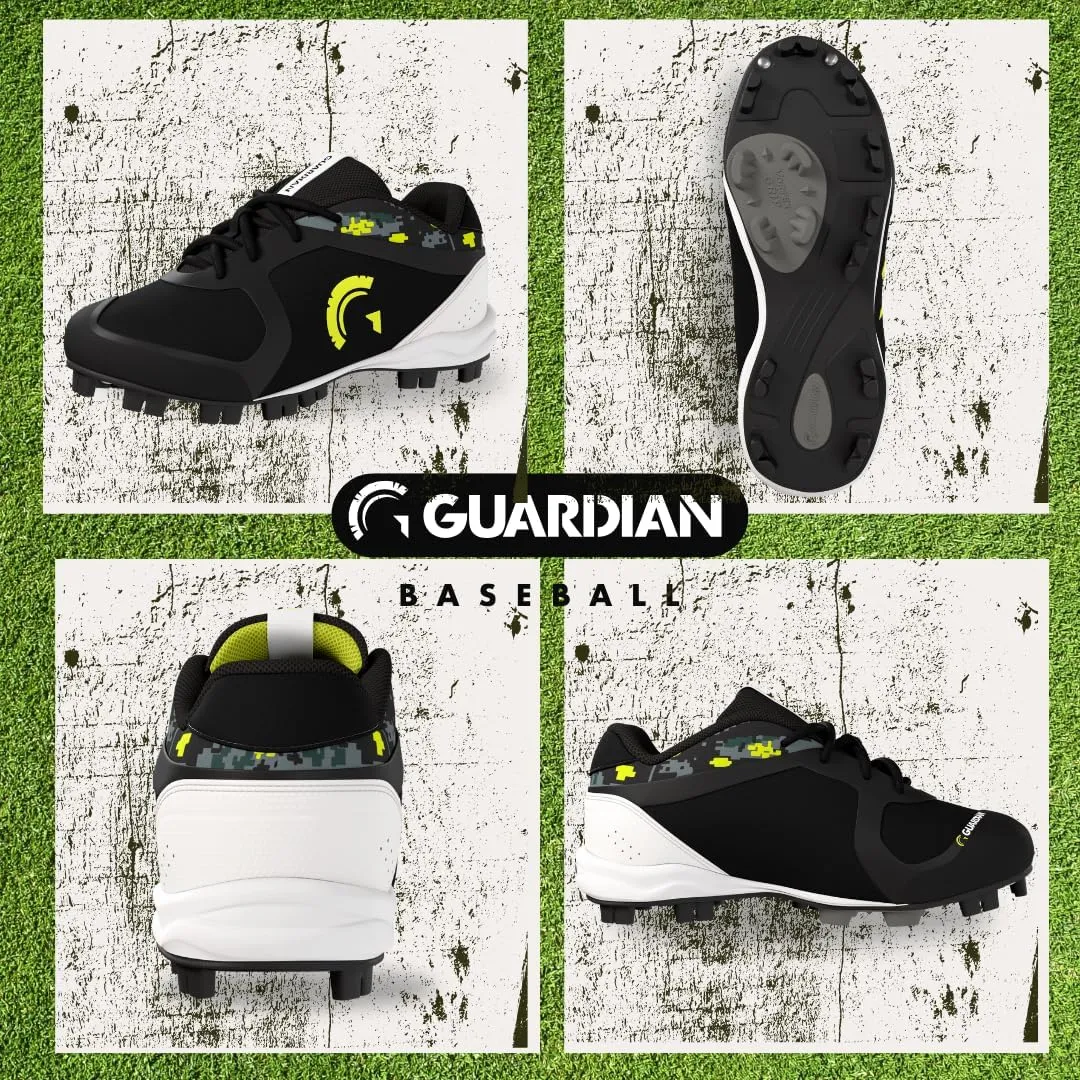 Guardian Baseball Cleats Youth Boys and Girls. Low Top Youth Baseball Cleats. Girls Softball Cleats