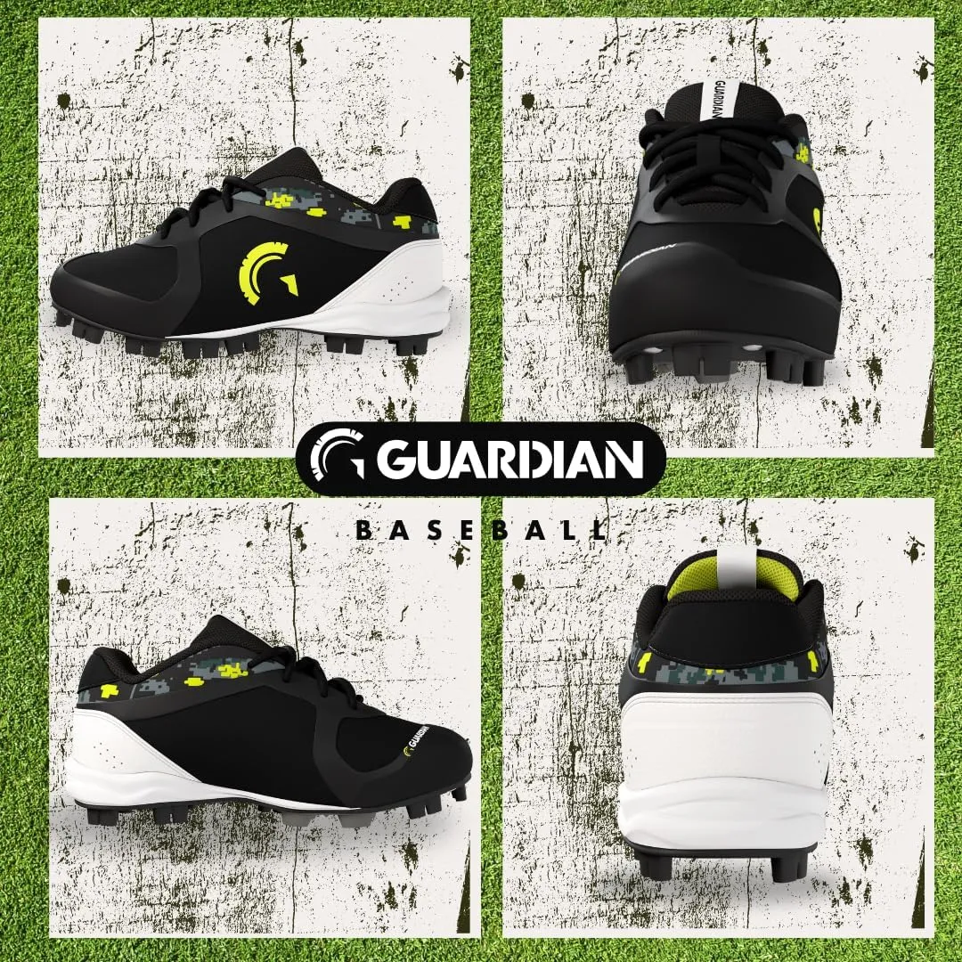 Guardian Baseball Cleats Youth Boys and Girls. Low Top Youth Baseball Cleats. Girls Softball Cleats