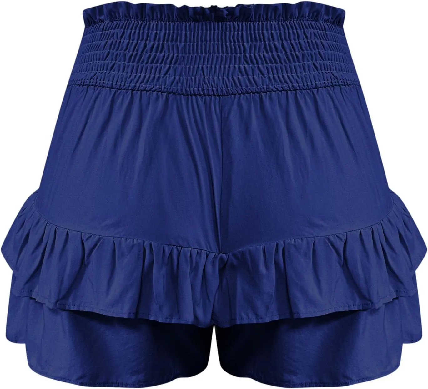 High Waisted Shorts for Women Summer Bermuda Shorts Flowy Casual Ruffle Shorts Trendy Beach Shorts Mini Pleated Skirt