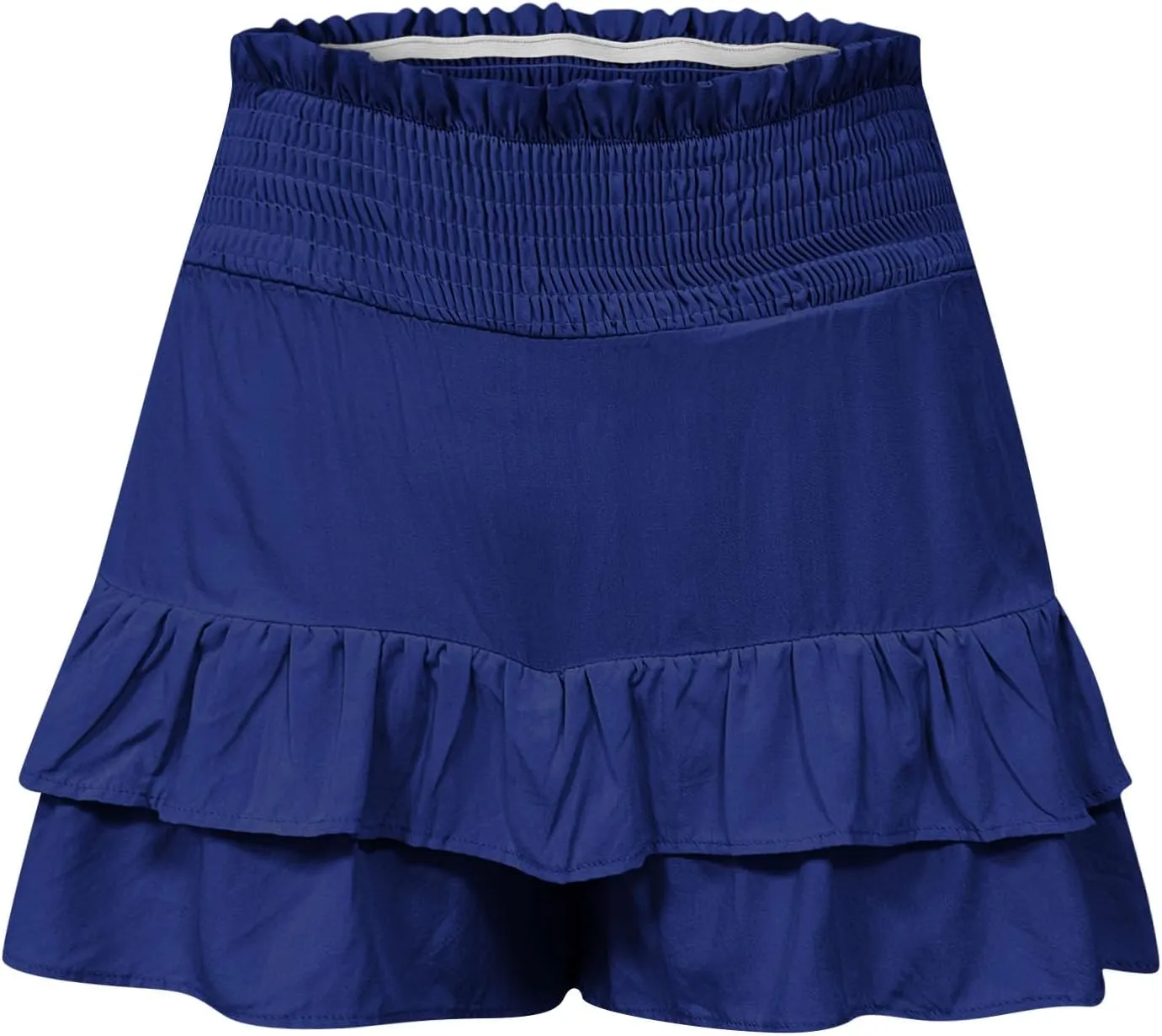 High Waisted Shorts for Women Summer Bermuda Shorts Flowy Casual Ruffle Shorts Trendy Beach Shorts Mini Pleated Skirt