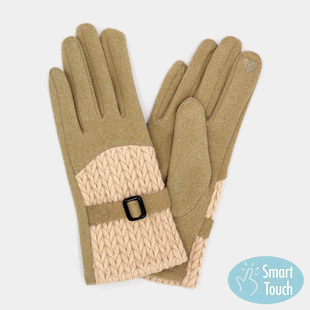 iLLASPARKZ Cable And Band Details Smart Touch Gloves