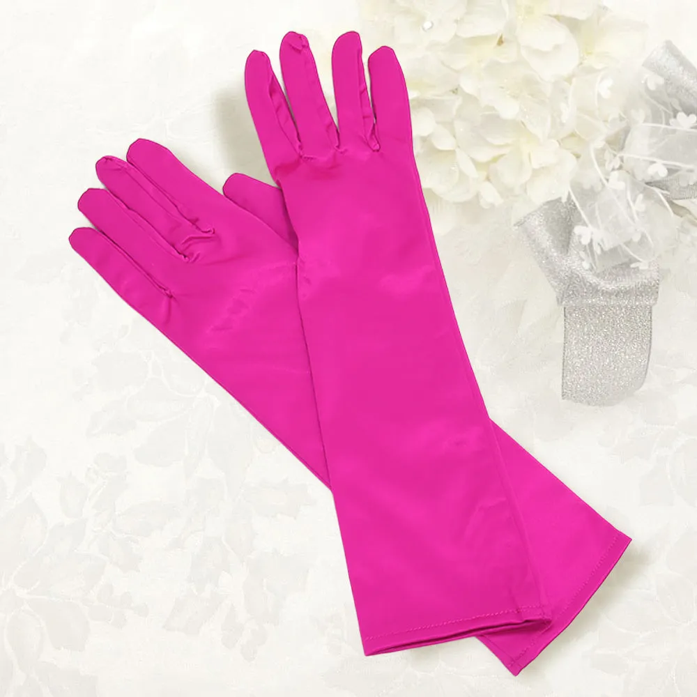 iLLASPARKZ Dressy satin gloves