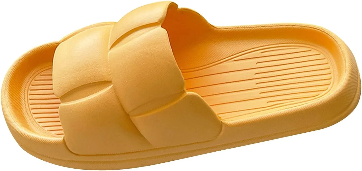 Indoor Slippers Platform Slippers for Women Shower Shoes for Living Room Pool Beach Spa Public Showers