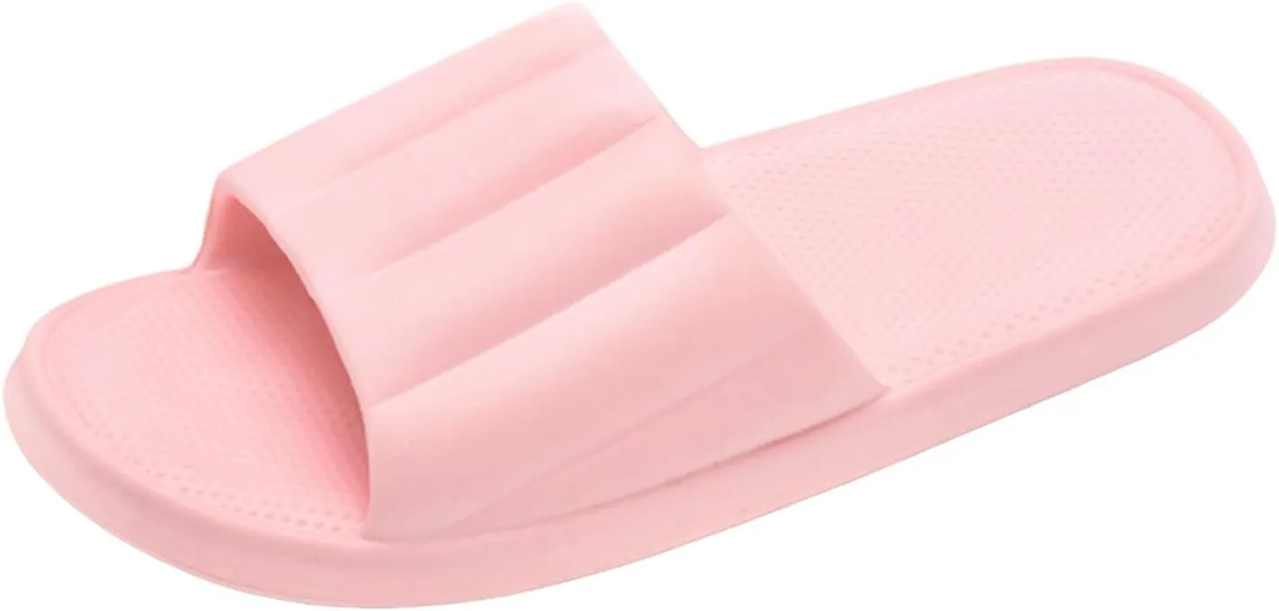 Indoor Slippers Shower Shoes for Living Room Pool Beach Spa Public Showers Sandals for Girls and Boys