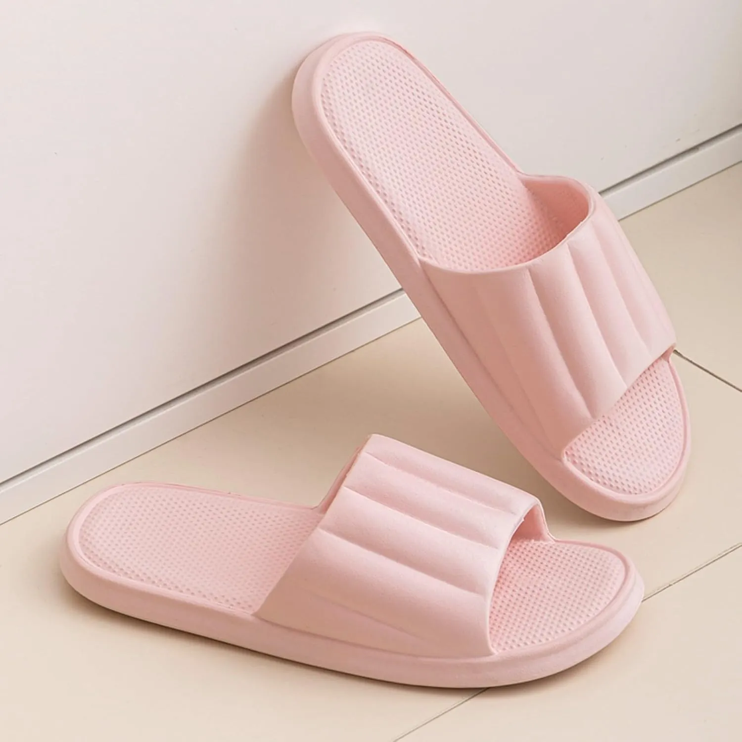 Indoor Slippers Shower Shoes for Living Room Pool Beach Spa Public Showers Sandals for Girls and Boys