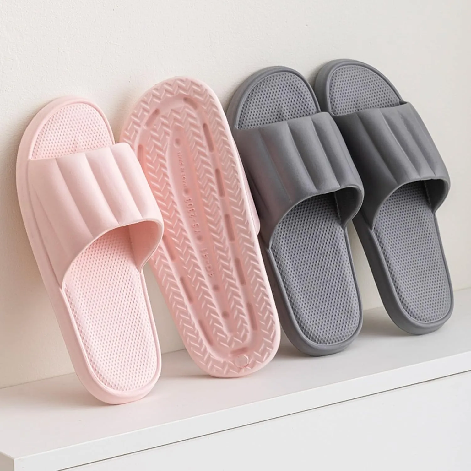 Indoor Slippers Shower Shoes for Living Room Pool Beach Spa Public Showers Sandals for Girls and Boys