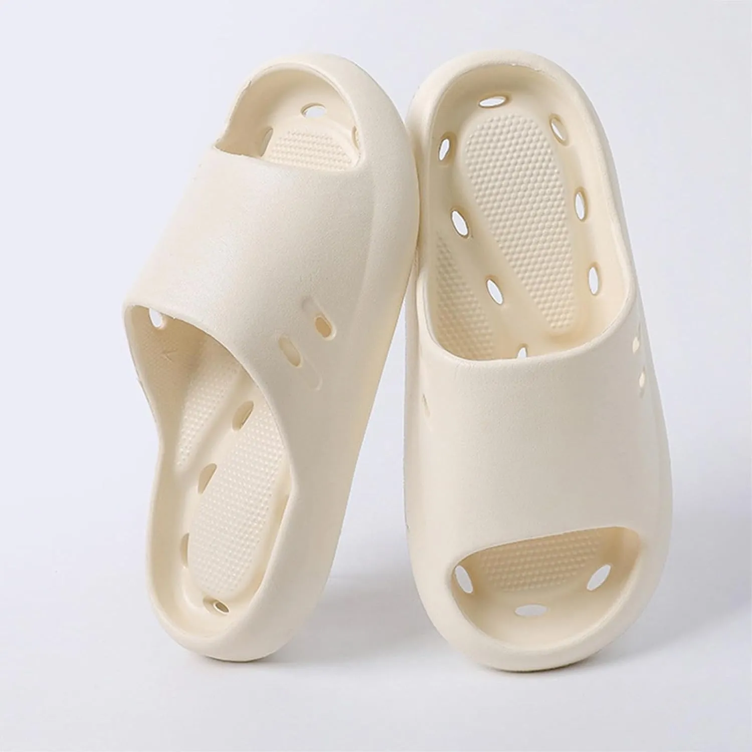 Indoor Slippers Waterproof Flip Flops for Men Shower Shoes for Living Room Pool Beach Spa Public Showers