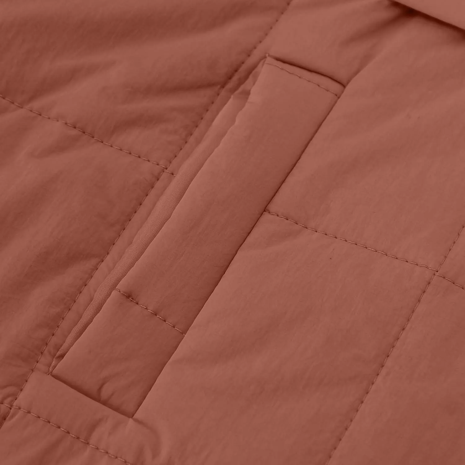 Jackets for Women Oversized Puffer Jacket Lightweight Long Sleeve Warm Quilted Pullover Winter Coat with Pockets