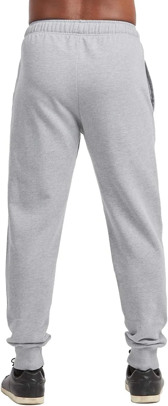KNOCKER Sweatpants/Joggers - Men's Active Stretch Open Bottom Terry Sweatpants/Joggers with Pockets